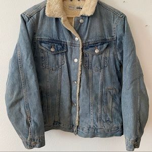 Sherpa Lined Jean Jacket | Topshop